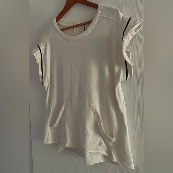 FP Movement by Free People Away With The Wind Short Sleeve - Brushed Sail Size S - Picture 4 of 13